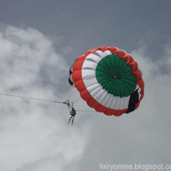 parasailing