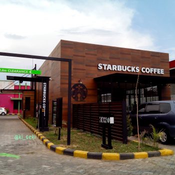 Starbucks drive thru