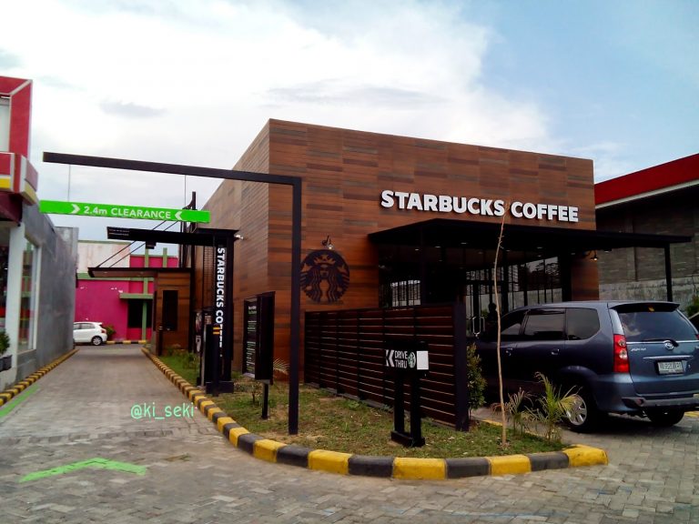 Starbucks drive thru