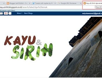 Kayu Sirih's Blog