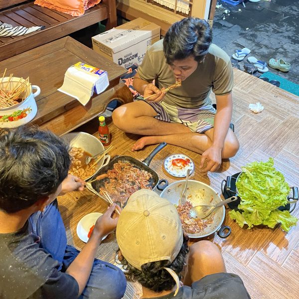 BBQ Party di malam tahun baru
